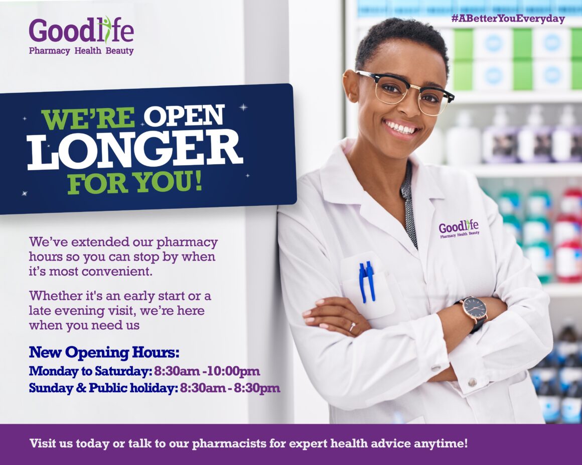GOODLIFE PHARMACY EXTENDED HOURS